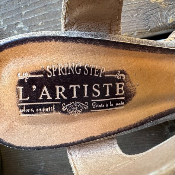 Like New L'Artiste Nicolasa Comfort High Wedge Sandal in Women's 40/US 9 - Picture 7 of 13